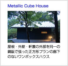 Metallic Cube House